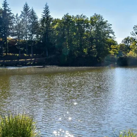 In Auvergne With Roofed Garden And Terrace Calvinet