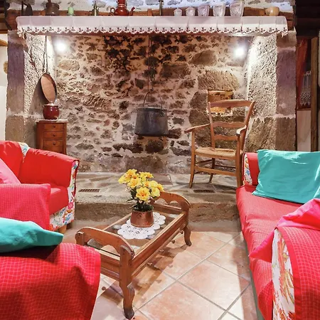 In Auvergne With Roofed Garden And Terrace